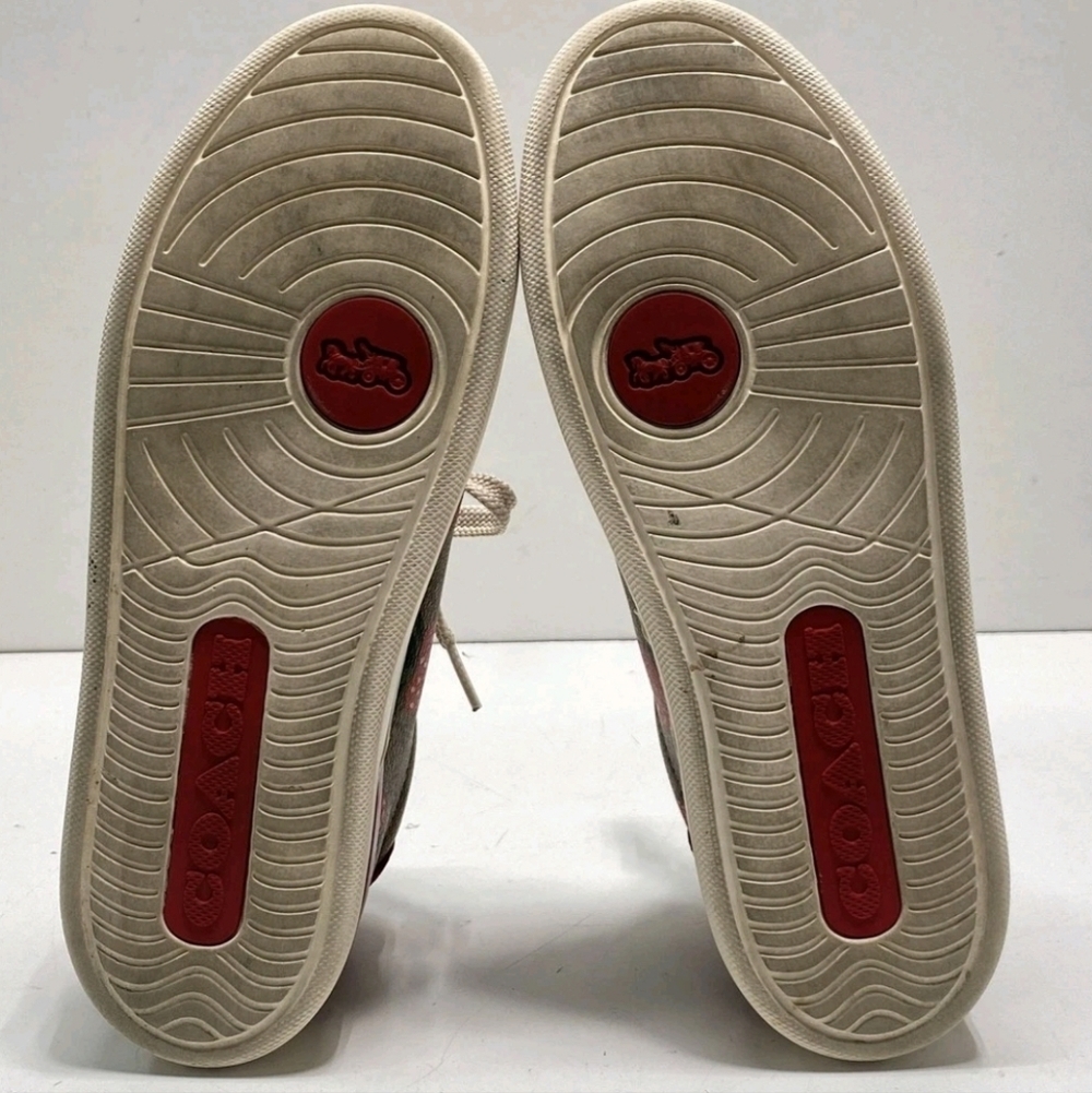 Coach Sneakers with Red Strawberry Design 6b - Picture 5 of 8